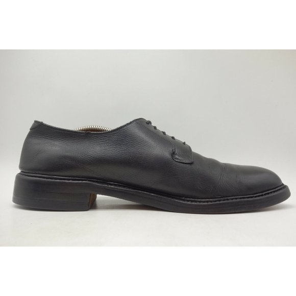 Keith Highlanders Black Leather Lace Up Oxfords Shoes Men's 12 C - Picture 6 of 12